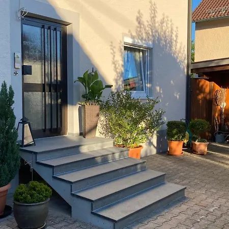 Ferienwohnung Schmid Lautrach Buitenkant foto